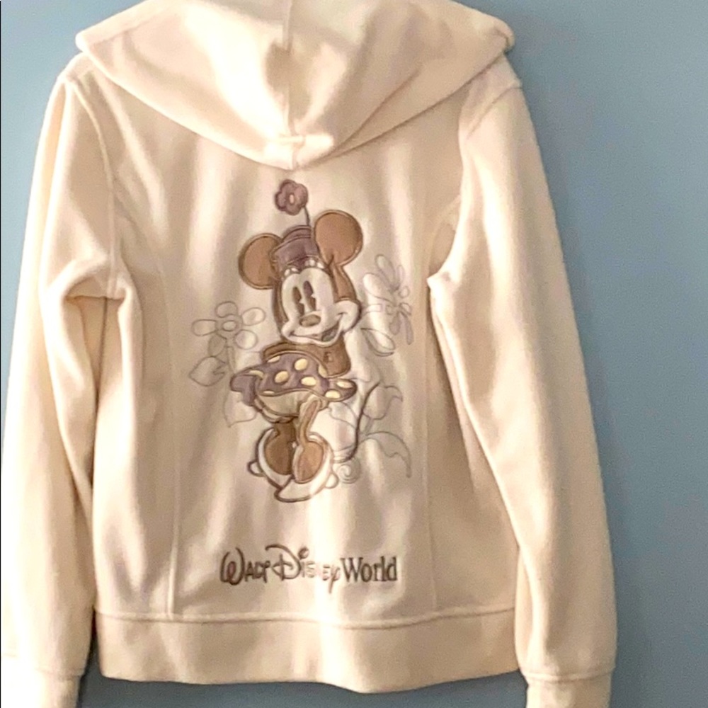 Disney cream hoodie